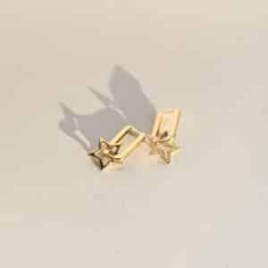 Kolczyki Modern Star