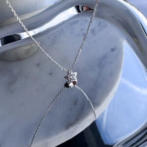 Naszyjnik gwiadka z nieba- kryształ